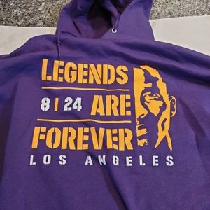 3x pull over hoodie L.A.